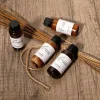Disposable white tea shampoo, shower gel and conditioner for hotels