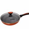 Flat Bottom Frying Pan, Nonstick Cookware Pan