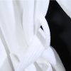 Kimono collar bathrobe