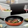 Flat Bottom Frying Pan, Nonstick Cookware Pan