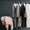 Double layered bathrobe