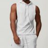 Sleeveless hooded vest