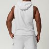 Sleeveless hooded vest