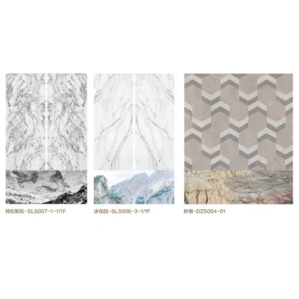 Furniture stone pattern panel