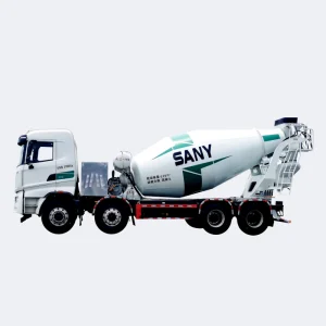 Rechargeable cement mixer truck