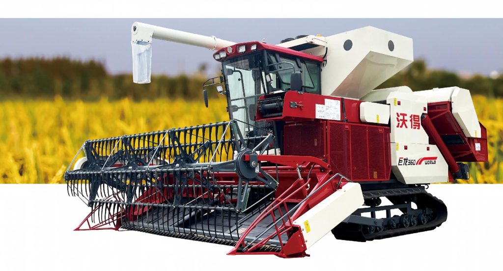 Rice harvester and dryer