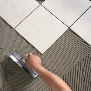 Tile adhesive