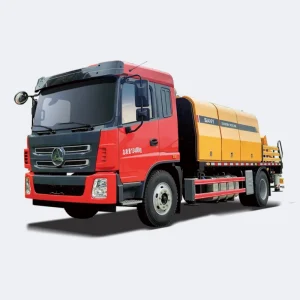 Truck-mounted pump